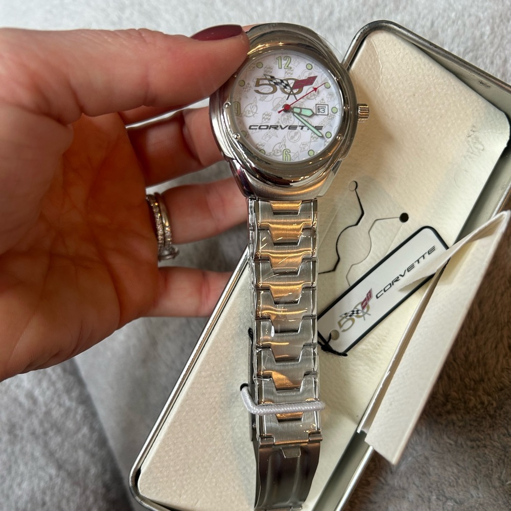 Rare Vintage Corvette 50th Anniversary Watch